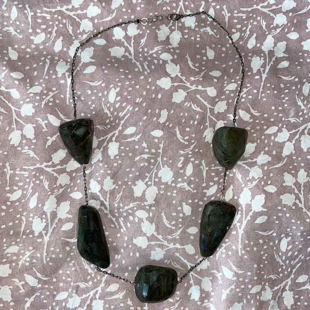 Labradorite necklace